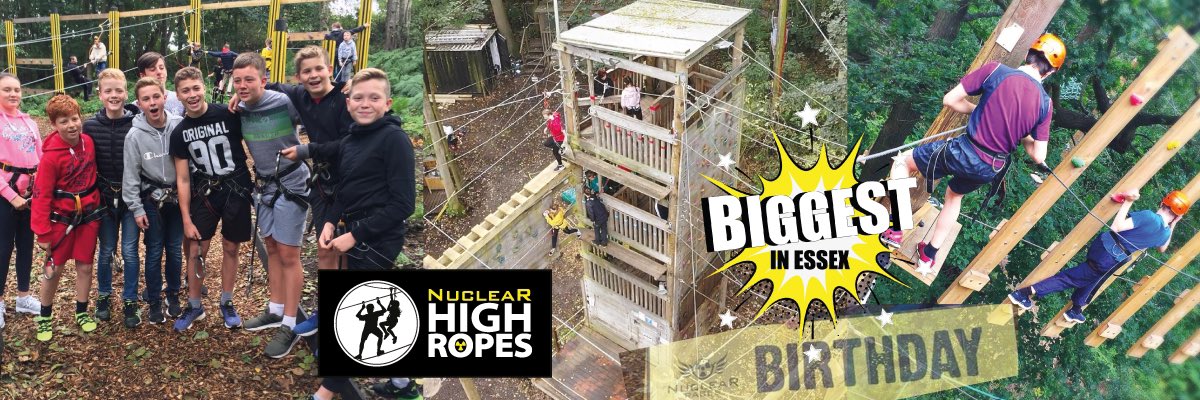 NuclearExpDays's tweet photo. Muddy, wet or high? 

Days out with a difference https://t.co/VLRUAocUm4 @nukehighropes @NukWildForest @TheNuclearRaces https://t.co/QUh6mM0NKp