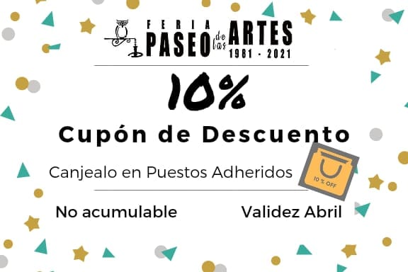 📢 Comienzan las promos en la Feria!!! Vení a comprar tus regalos y llevate el cupón para más descuentos! 

👉 Válido para todo el mes de abril, para tus compras superiores a $500