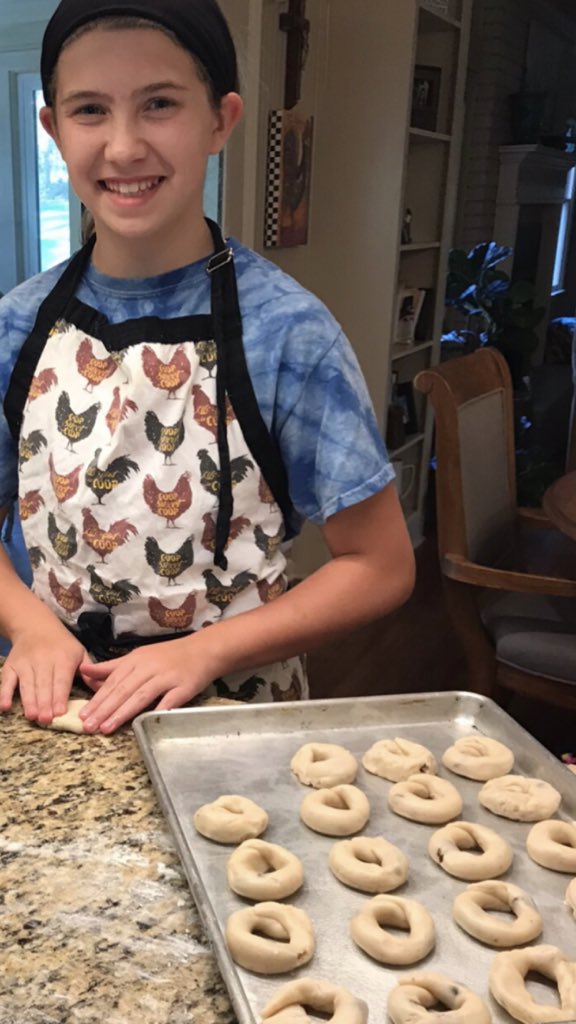 When I’m not playing sports, or reporting on sports, I make Lebanese cookies with my Sitto (grandmother)!  #RebelsOntheRise!