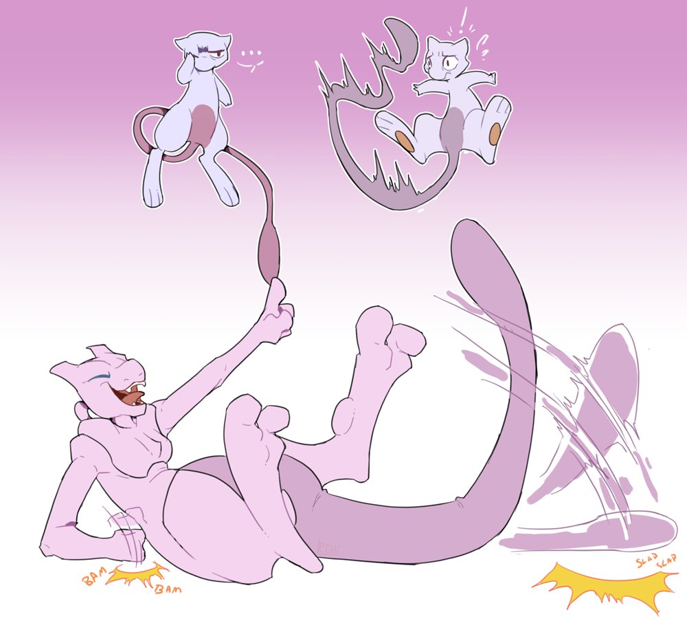 🌱🥛 Leche on X: April Fools! Now look whos talkin'. #pokemon #mew #mewtwo   / X