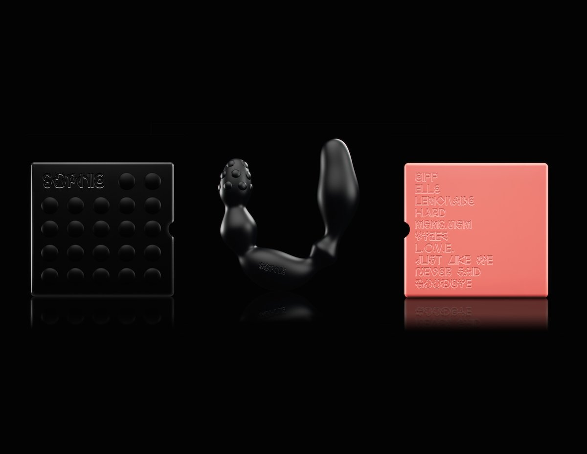eprombeats's tweet photo. let us never forget that SOPHIE, in addition to releasing a collection of groundbreaking fucked up singles with some of the greatest graphic design/art direction ever, included arguably the most aesthetically pleasing silicon dildo of all time https://t.co/H7RCEj2bEa