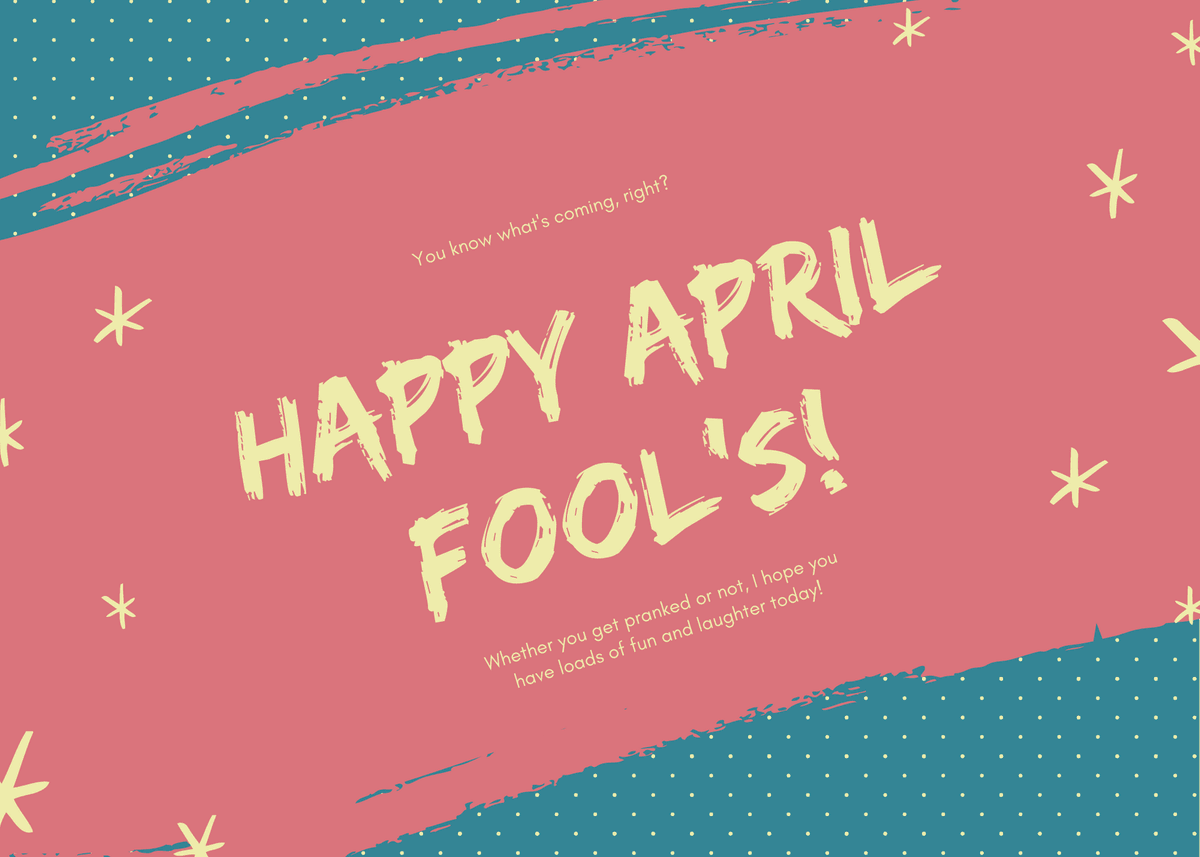 OneBelmarPlace's tweet photo. Do you have any pranks planned for today? https://t.co/xzkrCza3g8