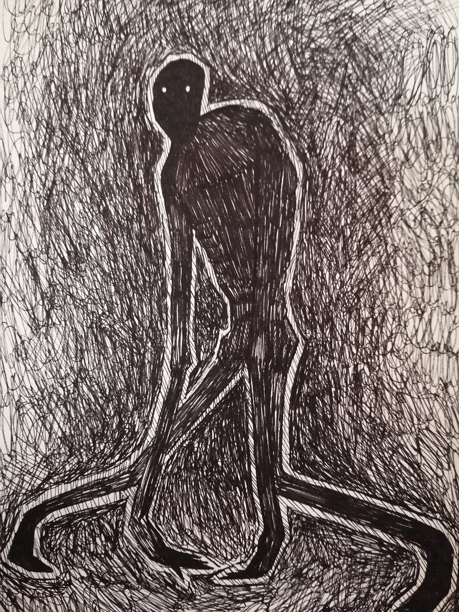 McCalllllum's tweet photo. I need reviews/advices please. 

#drawing #illustration #creepy #monster #art #artist #artshare #artistsontwitter #drawings #draw #drawingsketch #creep #scary #Review #AdviceForSuccess https://t.co/ei9WT9lK1m