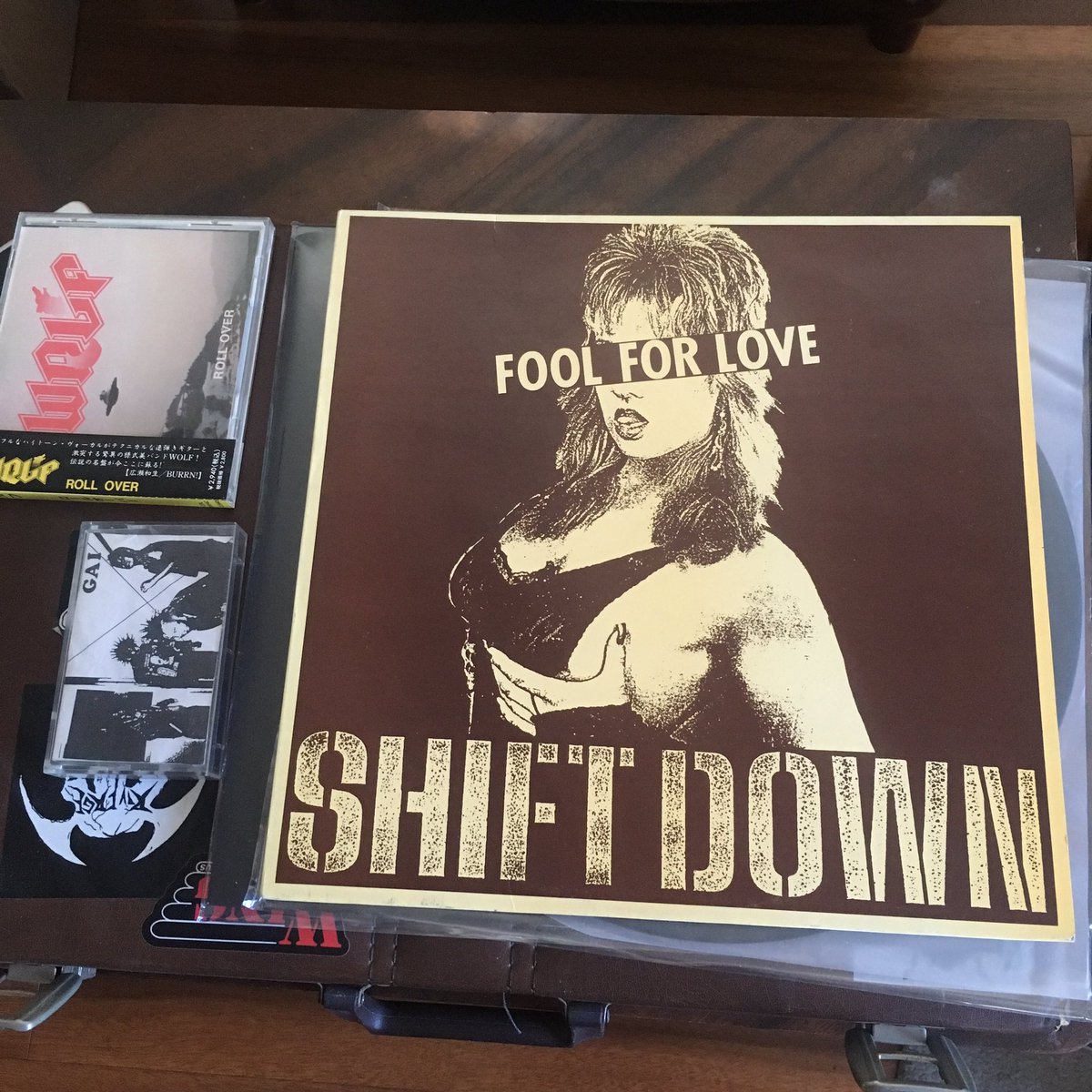 TommyJW84's tweet photo. Shift Down (東京) - Fool For Love LP #nowplaying #ブルーズ #ロックンロール #taijarae https://t.co/25iclEjTwG