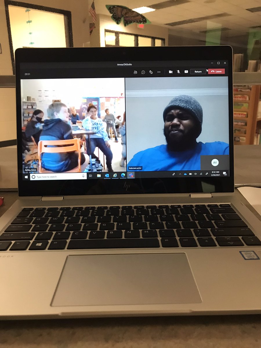 WESWildcatMC's tweet photo. RepTour is AMAZING! We love the virtual format and can’t wait to see the final product of our writing workshop! @WildcatsWES @WESWildcatMC #ReadersAreLeaders #wildcatfun https://t.co/kAPrP9lfvI
