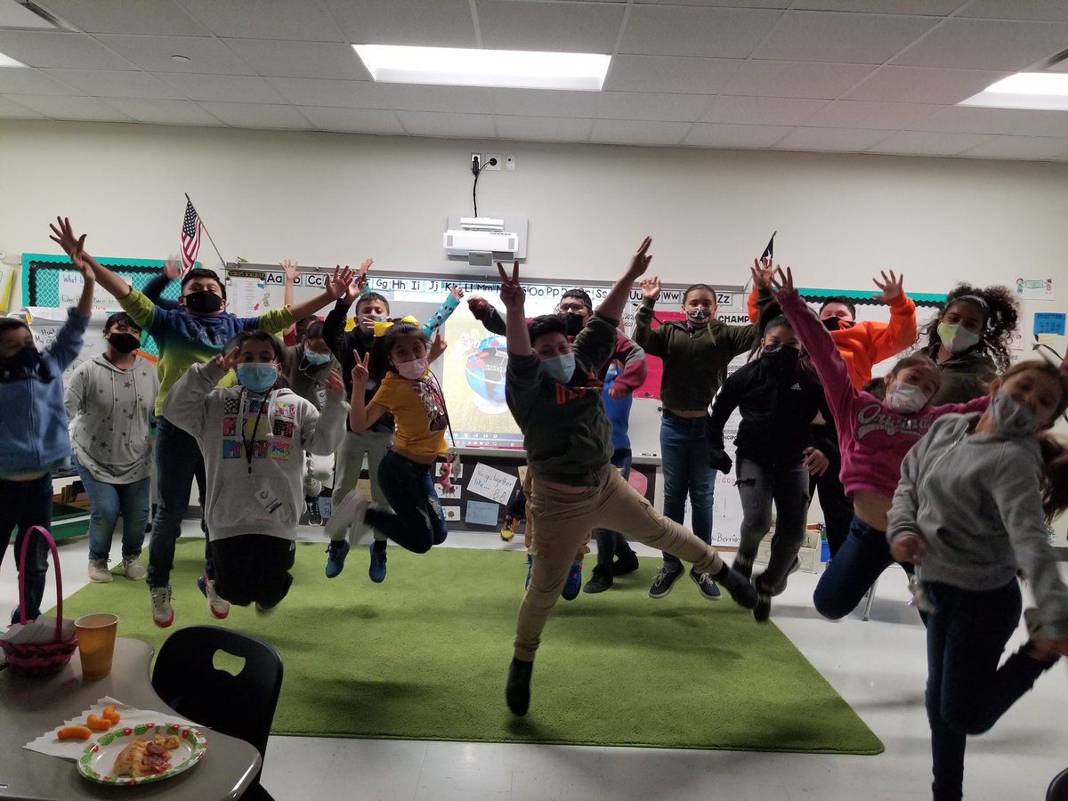 Today my 4th grade Dual Language students were celebrated for going over and beyond on their Time Capsule Project representing our school <a href="/CottonwoodCISD/">Cottonwood Elementary, CISD</a> . Thank you Mrs. <a href="/erin_goad/">Erin Goad</a> for all you do!
It's the first win of many more <a href="/rpena_richard/">Richard Pena</a> and the students were so happy!
