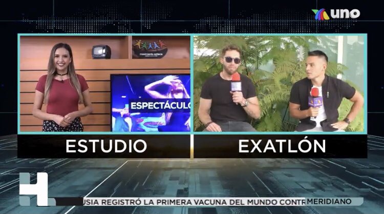 Amayraniramos_'s tweet photo. Hoy tocó entrevistar a Patricio y Mau de Exatlón Mx para hablar de la #FINALCOLOSAL🏆🏅
@TVAztecaChiapas @ExatlonMx @AztecaUNO https://t.co/cM5vK3gvRX