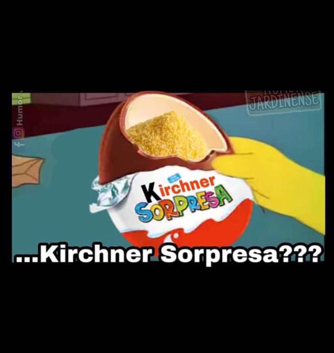 maquialifraco's tweet photo. KIRCHNER SORPRESA https://t.co/VHwSnYwBpu