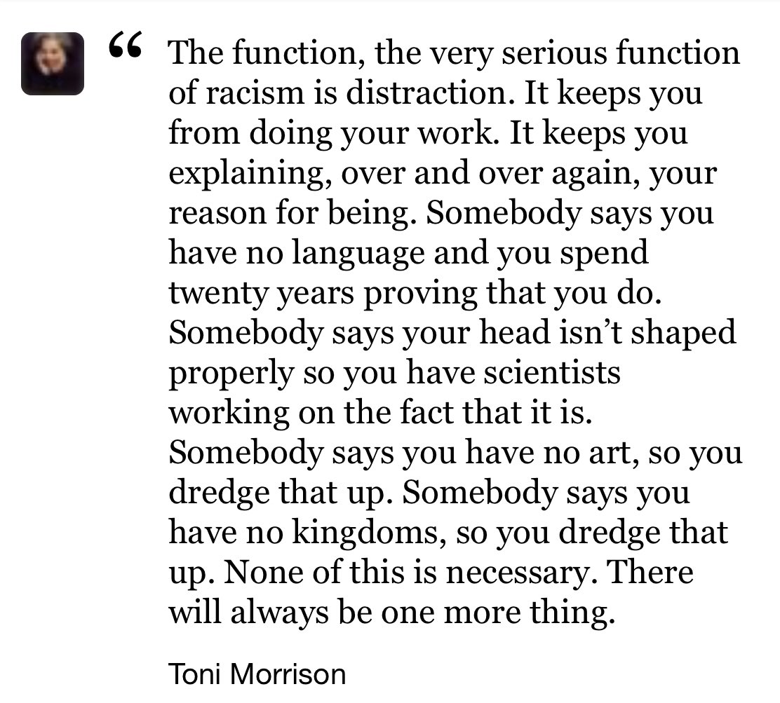 To all my peeps in the light of the Sewell Report. Remember this: