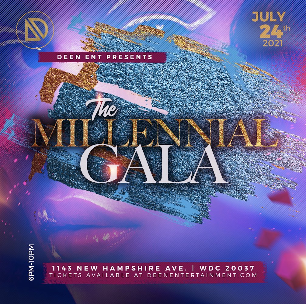 DeenEnt5's tweet image. Calling all millennials, entrepreneurs and community advocates! Purchase your tickets today and join us for the 2021 Millennial Gala on July 24.
#Millennial #Community #DeenEnt
#Gala #BlackExcellence #BlackEntrepreneur #DC
