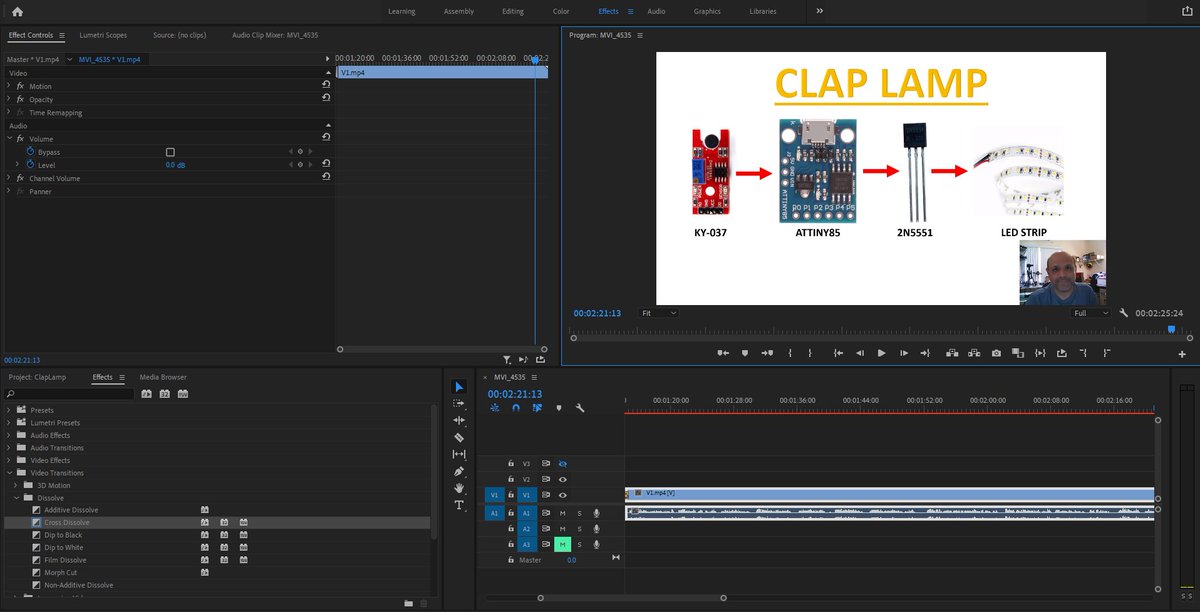 maker5043's tweet photo. Preparando nuevo #video estén pendientes...

#maker504 #arduino #clap #ky037 #attiny85 #ledstrip #lamp #3dprinting https://t.co/JEomjTZDQ5