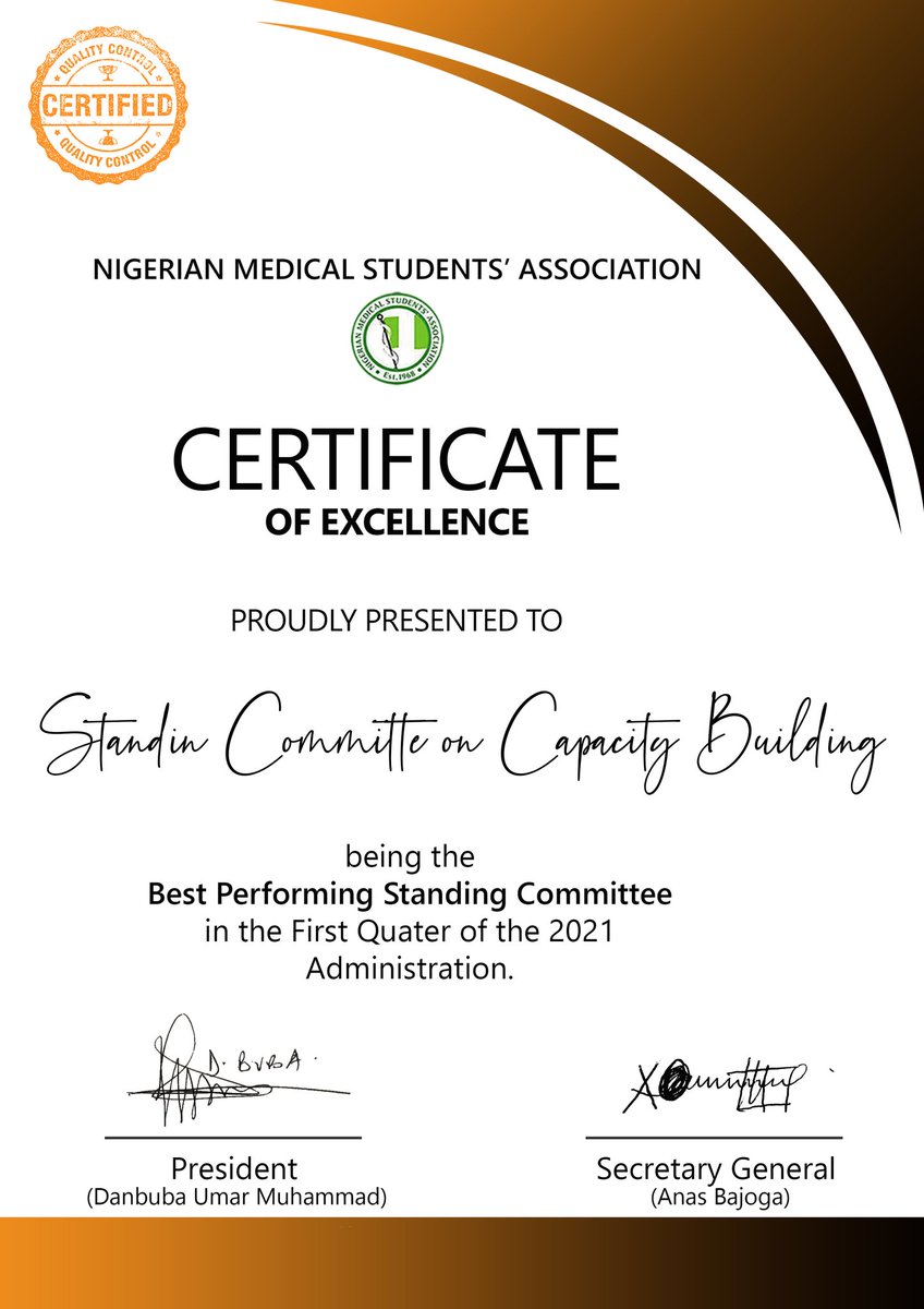 Retin_City's tweet photo. WE WON!

@NiMSA_SCOCB won @NiMSA_Nigeria best performing Standing Committee for 2021 first quarter

@NiMSAPres2021 gave the award in a NiMSA Instagram live broadcast on April 1st 2021, we are grateful.

CONGRATULATIONS to SCOCB

Purple hugs💜

@DaniOsaretin
Director, @NiMSA_SCOCB https://t.co/OaIvejtY8P
