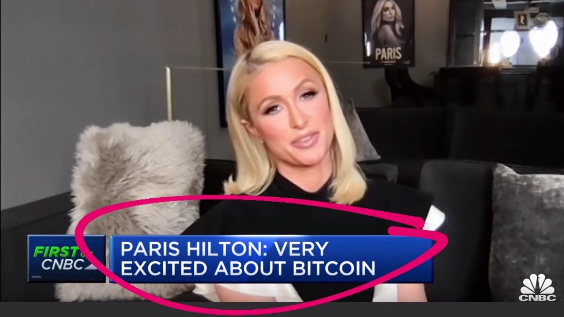Bitcoin Archive 🗄🚀🌔 on Twitter: "Paris Hilton: #Bitcoin is, like, so hot right now.… "