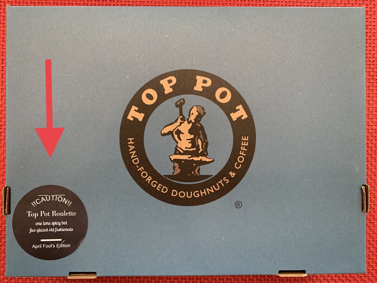 About to have a #TopPot donut 🙃