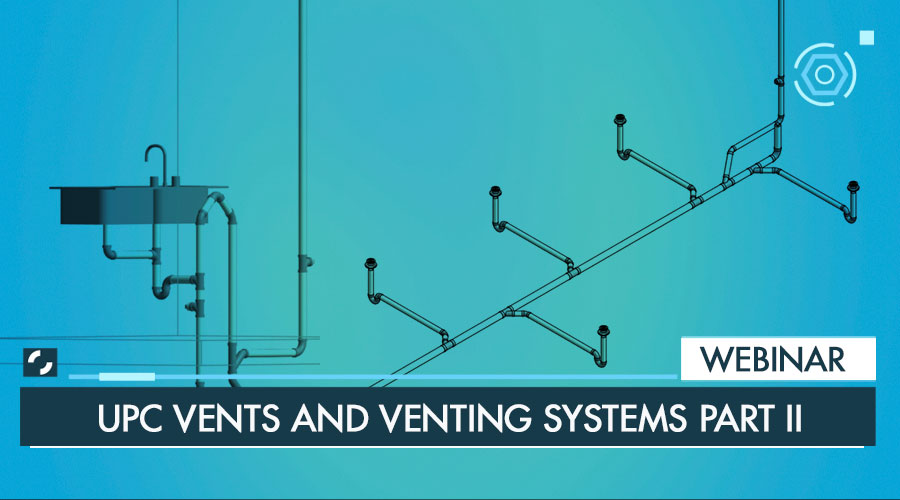 Registration for the final Vents and Venting Systems Webinar is now open. Join our instructor on April 26 or April 28, as he reviews the vent sizing requirements from Chapter 9 of the UPC. bit.ly/3dk7SrG