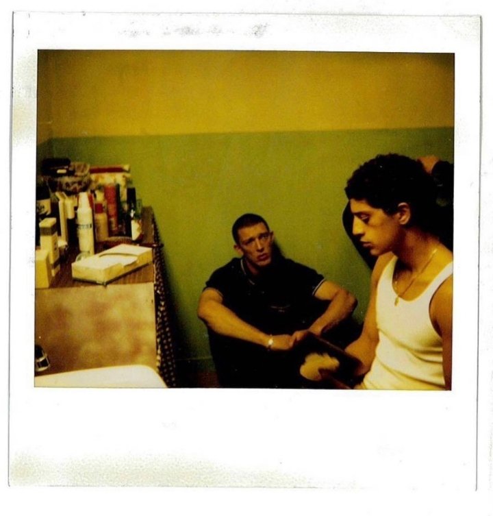 TheCinesthetic's tweet photo. Polaroids from the set of La Haine, 1995. https://t.co/IRGQRPQTML