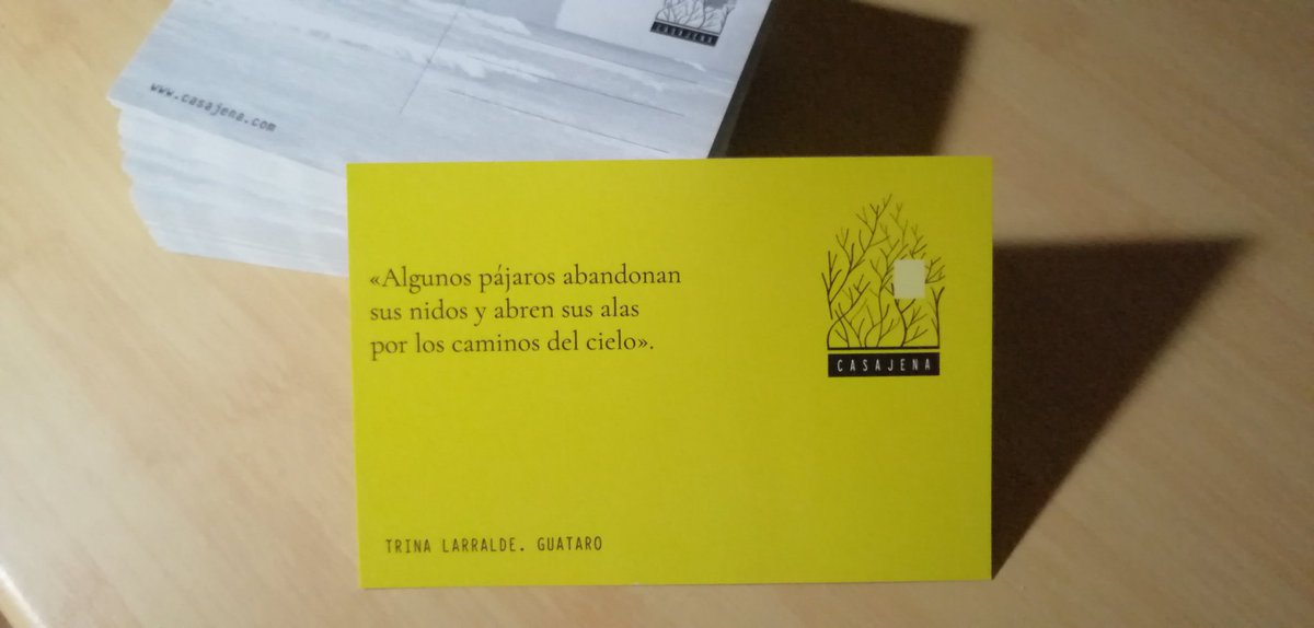 ¡Llegaron las postales! Ahora a llenarlas para enviarlas a nuestros patrons ♥️

patreon.com/casajena