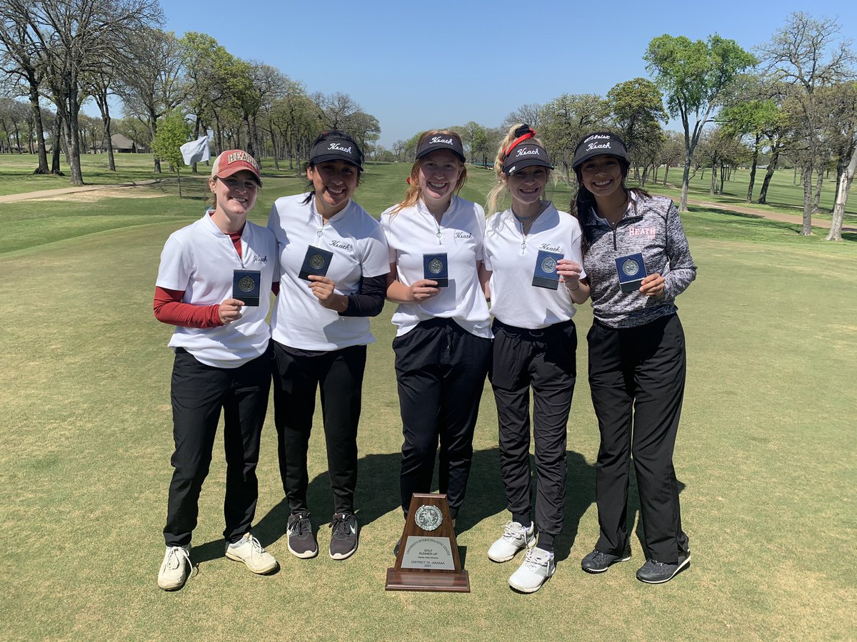 Lady Hawks District 10-6A Runner-up!  Regional bound! 🏆🦅⛳️