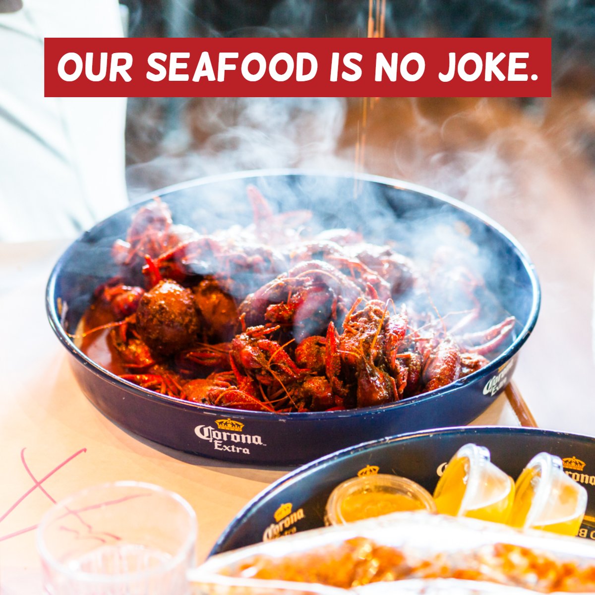 ShellShackPlano's tweet photo. We don't fool around when it comes to seafood, and if you've visited Shell Shack before, you know that's the truth! π¦π¦ #shellshackplano #shellshack #planotx #orderup #seafood #bestlegsintown #crawfish #seafoodboil #foodie https://t.co/ookE2MbhMK