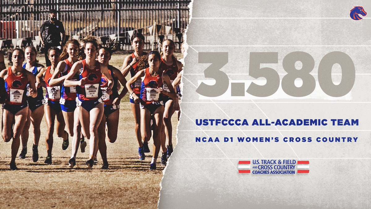 BroncoSportsXC's tweet photo. Highest Men's Division 1️⃣ GPA in the NCAA❕

The Bronco women earned a 3️⃣.5️⃣8️⃣ GPA and 6️⃣ individual All-Academic honors❕

#WhatsNext #RunBoise https://t.co/m9foN2viTn