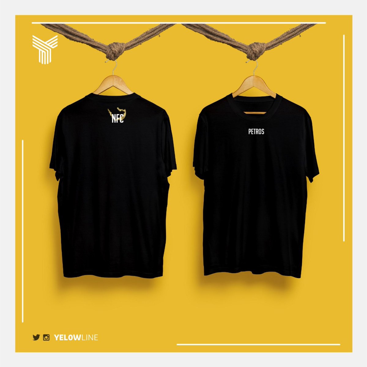 خط أصفر tweet media