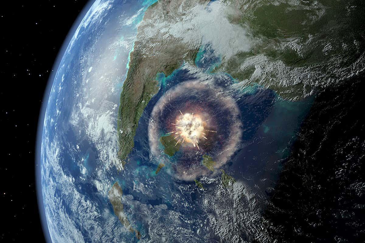 newscientist's tweet photo. Asteroid that killed the dinosaurs gave birth to the Amazon rainforest https://t.co/N1R8Y62SRp https://t.co/WL8qnMaKh8