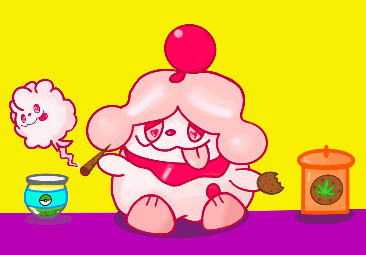 hellshoundart's tweet photo. slurpuff is one of my faves! so off i had to draw him doing one of my fav activities lol.
#pokemon #pokemonfanart #slurpuff #ouid #25yearsofpokemon #pokememes https://t.co/oeAjZBVH0f