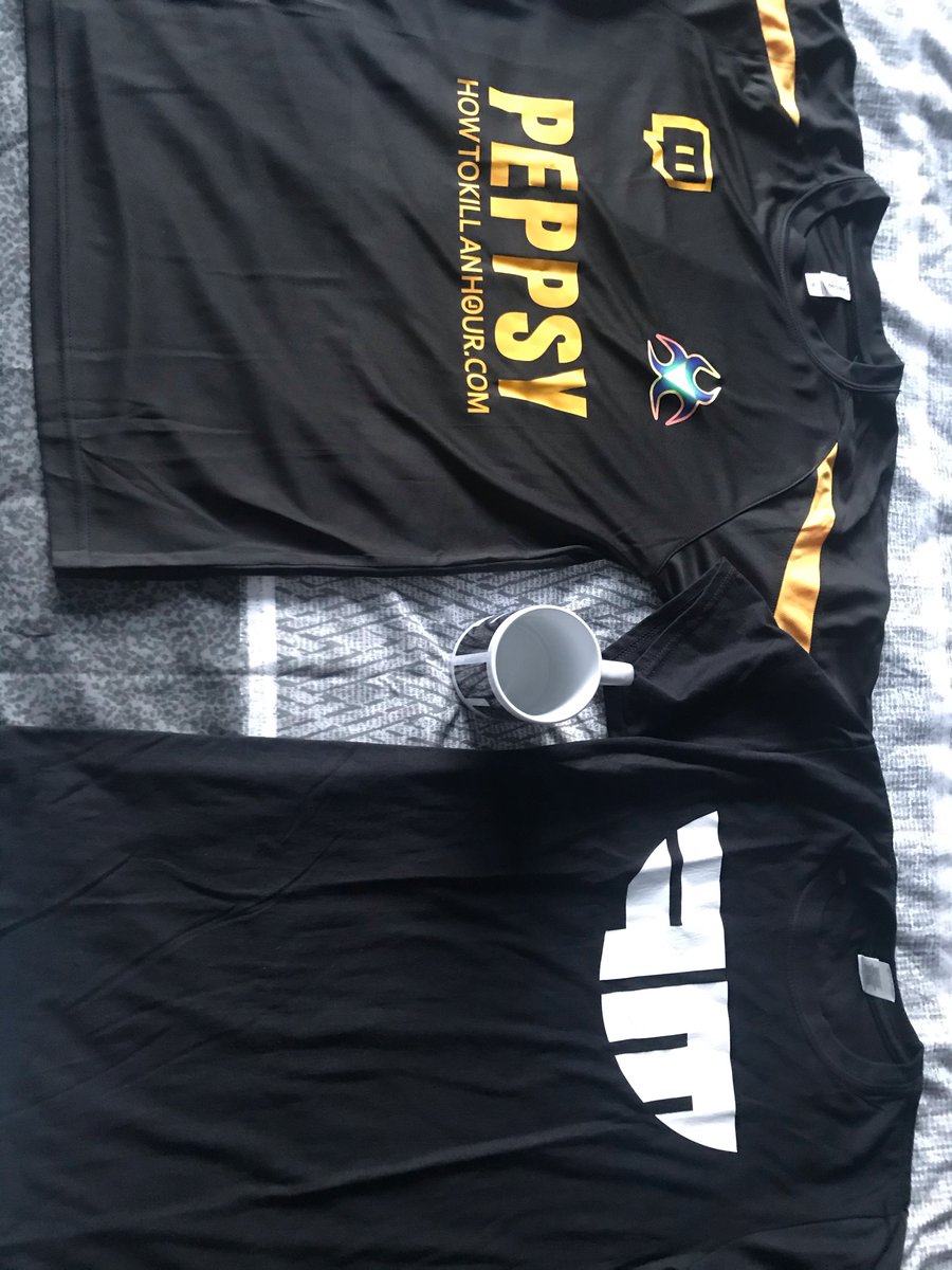 SullyyFPS's tweet photo. A big thank you to @PodcastMerch and @Zafarcakes for the care package to @fmuamba6 and I. Did not expect to receive something when they wanted to send a care package to Fabrice so really appreciate that they wanted to send something my way too. https://t.co/oC7Ne9waDN