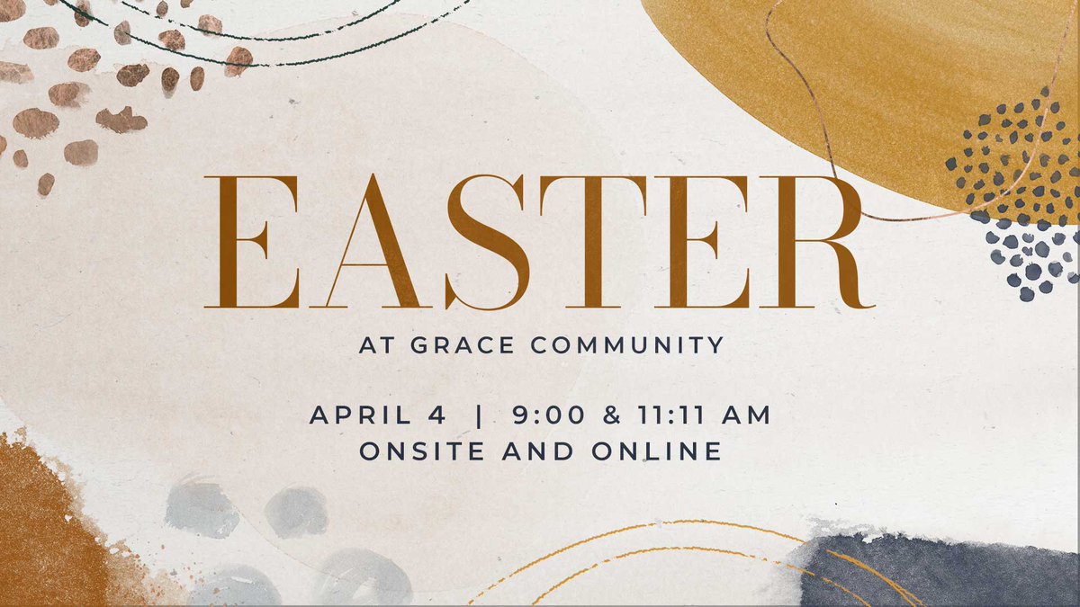 grace_commUMC's tweet photo. Join us Easter Sunday, April 4 at 9:00 and 11:11am! #easter #nojudgmentjustgrace https://t.co/RnbQw7yX5M