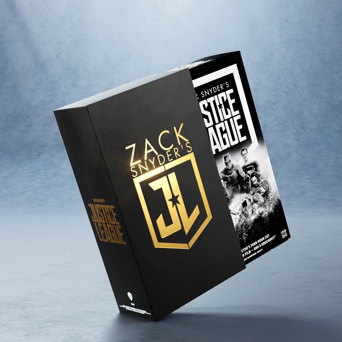 OfftrackOutlet's tweet photo. @ZackSnyder’s #JusticeLeague coming soon to VHS! 📼

#JusticeLeagueSnyderCut #VHS https://t.co/7mANPjtRYo