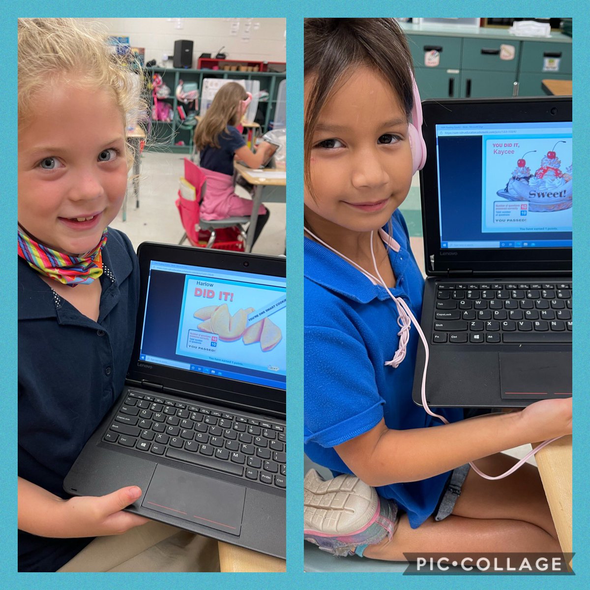 Kteacherrocks's tweet photo. Fabulous first graders rocking reading counts! #TEAMfreedom @freedomvolusia https://t.co/NFqjYuxuYa