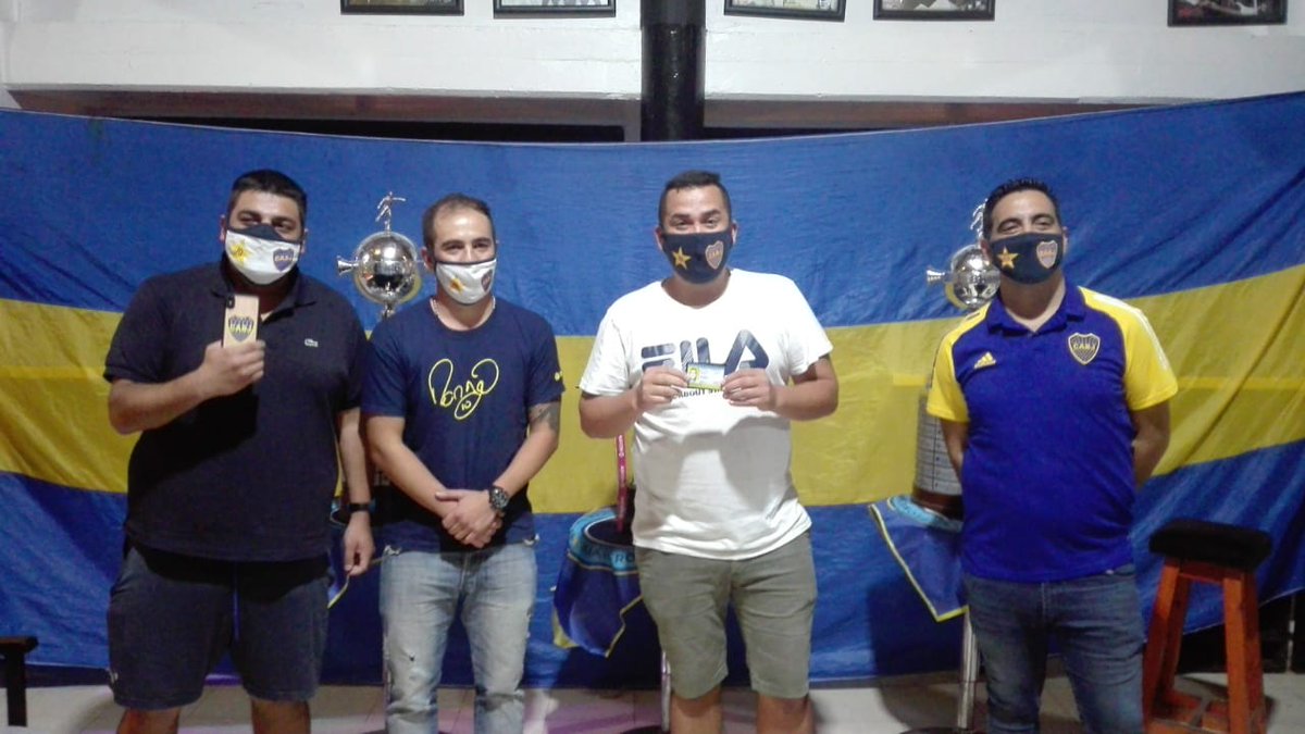 Gracias a la @FilialFVarela por la invitación, seguimos trabajando por las socias y los socios de nuestro querido club 💙💛💙