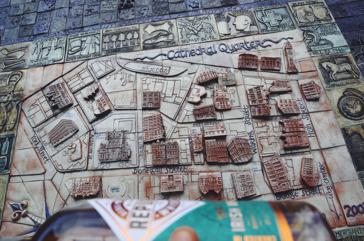 WhiskeyOf's tweet photo. The Cathedral Quarter is the creative and cultural heart of Belfast. Distinguished by streets apes and buildings, each tell a unique story of the history and character of Belfast.

#spiritofbelfast #republicofwhiskey #belfast https://t.co/E9Ov8RH3YQ