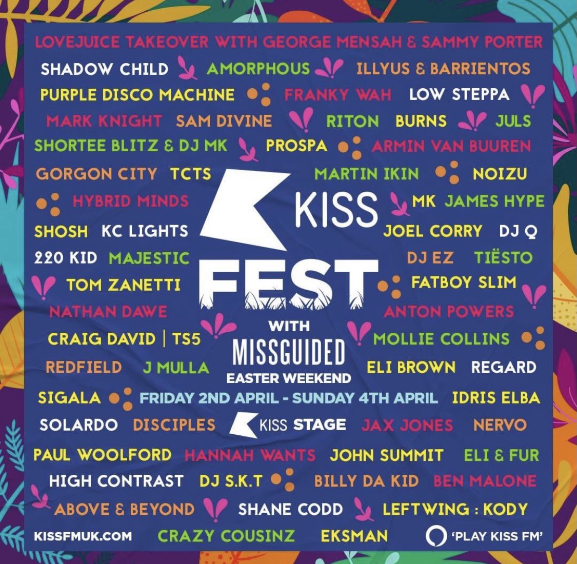 Infinitefuture's tweet image. Our very own @TCTS &amp;amp; @dddarkheart will be playing at @KissFMUK Fest over Easter weekend!🎉