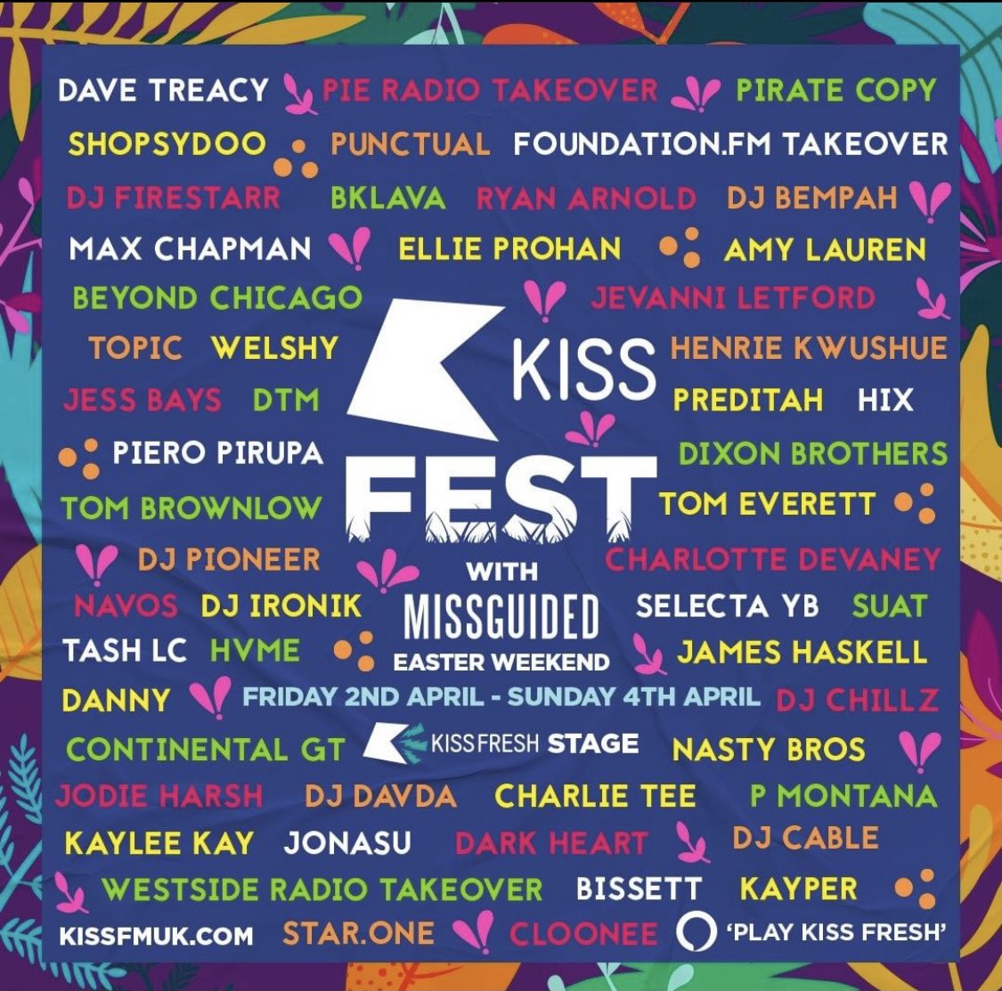 Infinitefuture's tweet image. Our very own @TCTS &amp;amp; @dddarkheart will be playing at @KissFMUK Fest over Easter weekend!🎉