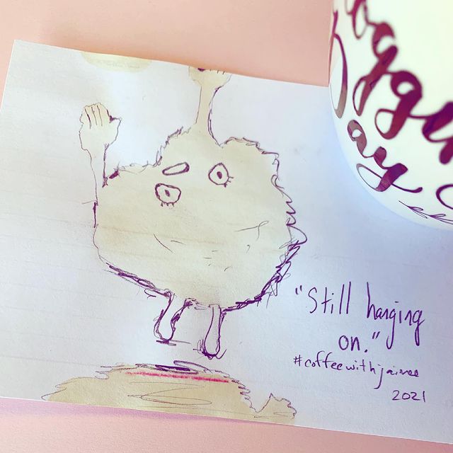 jaimeejaimee's tweet photo. 30 & 31 \o/
☕️✏️🥰
#coffeewithjaimee #doodleaday #tinychallenges #coffeeart #journaling
#coffeestaindoodle https://t.co/rsEXvi1Uop