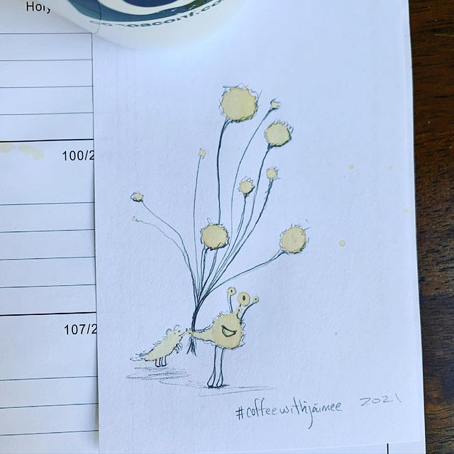jaimeejaimee's tweet photo. 30 & 31 \o/
☕️✏️🥰
#coffeewithjaimee #doodleaday #tinychallenges #coffeeart #journaling
#coffeestaindoodle https://t.co/rsEXvi1Uop