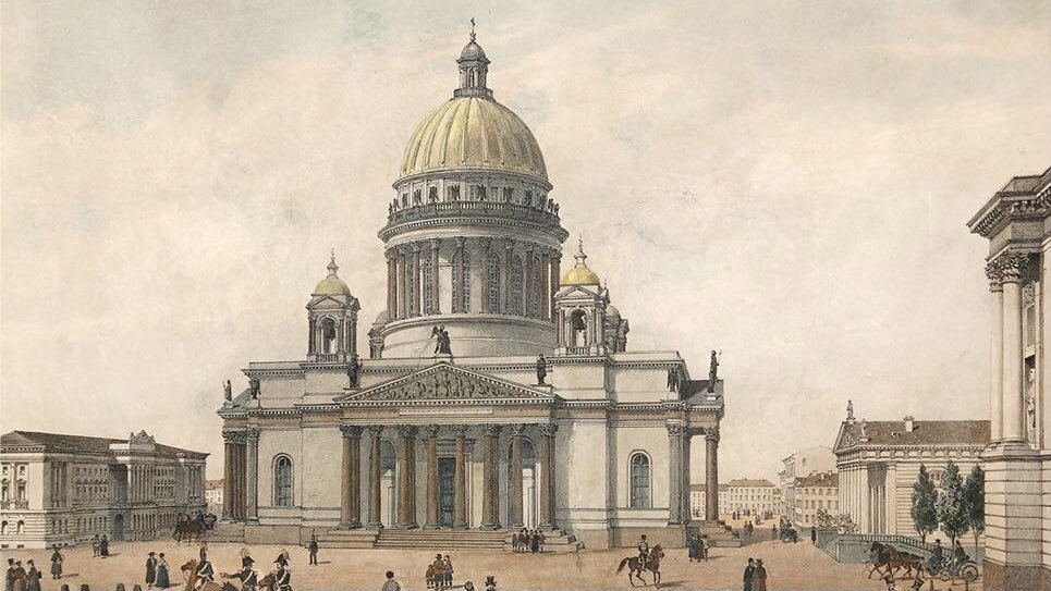 Russia's tweet photo. #OTD in 1828 the 1 column of St.Isaac's #Cathedral🏛 - the hallmark of #StPetersburg - was installed

The Royal family and honoured guests graced the ceremony with their presence

A coin🪙with the image of #AlexanderI was placed under the base of the #column as a symbol of wealth https://t.co/S1xAHk5M5z