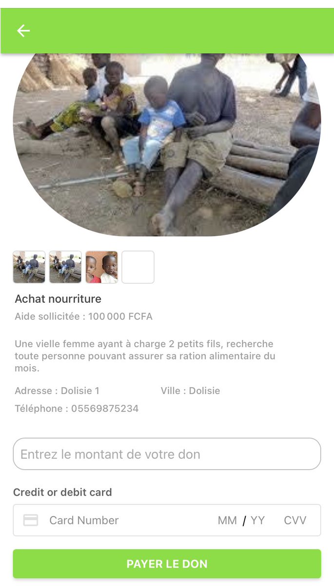 soddymorais's tweet image. Voici Fundhope, la plateforme mobile de crowdfunding (financement participatif) pour population vulnérable que nous avons développée sur fond propre. Après présentation aux futurs partenaires potentiels, elle sera hébergée sur playstore  et remise a une ONG qui la généra.