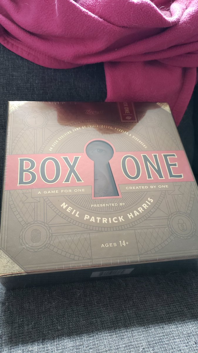 JaysinSd's tweet photo. Shhh... dont tell my wife that #boxone from @ActuallyNPH arrived today. She is going to be so stoked when she sees it! https://t.co/aaOvkPD8PO