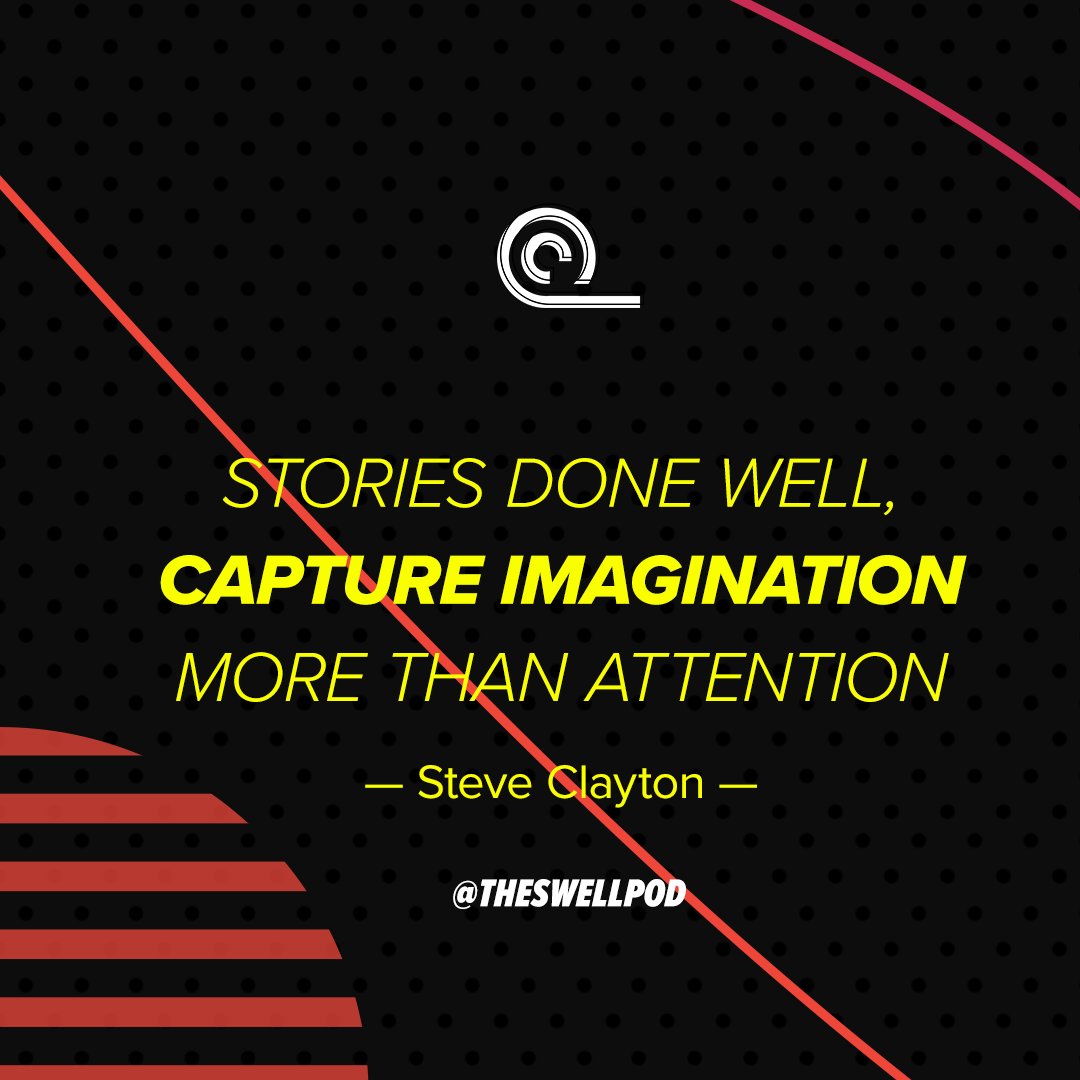 TheSwellPod's tweet photo. EP: 04 @stevecla | Chief Storyteller at Microsoft | We chat about stories, culture, change, and if we're capturing imaginations or stealing attention. 

Listen/watch the full episode
https://t.co/rgfJmG6jUw
https://t.co/FHF7nSSuQL
https://t.co/o3VbwKkkbK

#story #storyteller https://t.co/kuZuculMRC