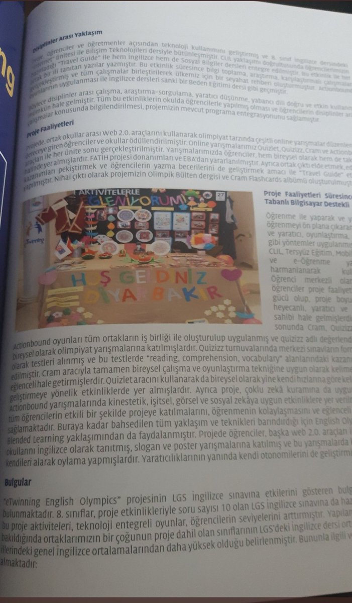 NuketVe's tweet photo. eTwinning faaliyet kitabında Nesrin Şahinoğulları Balıkçı öğretmenimizin Ulusal Konferansında açtığı stant yer aldı. @YUKSELARSLAN217   @Mehmet_Bulut21 @BaglarMEM21 @NesrinBalikci1 https://t.co/iN28QLDJLy