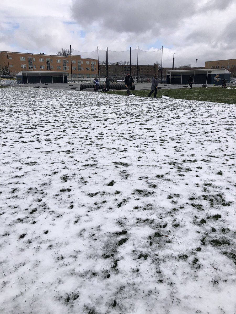 Coach__McCarthy's tweet photo. Shout out to the best grounds crew in Division III @NCAAsoftball (aka the @MisericordiaSB team) https://t.co/A5xFQqUKMW