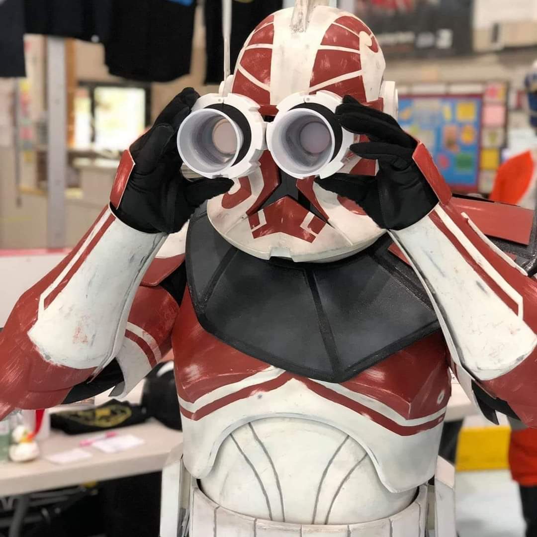RebelLegionCoR's tweet photo. Captain Keeli trying to find some clankers but only seeing mechanical jokes.
@DevaronBaseRL @rebellegion #starwars #clonetrooper #clones #cor #clonesoftherepublic #rebellegion #keeli https://t.co/pkCp5eUpyU