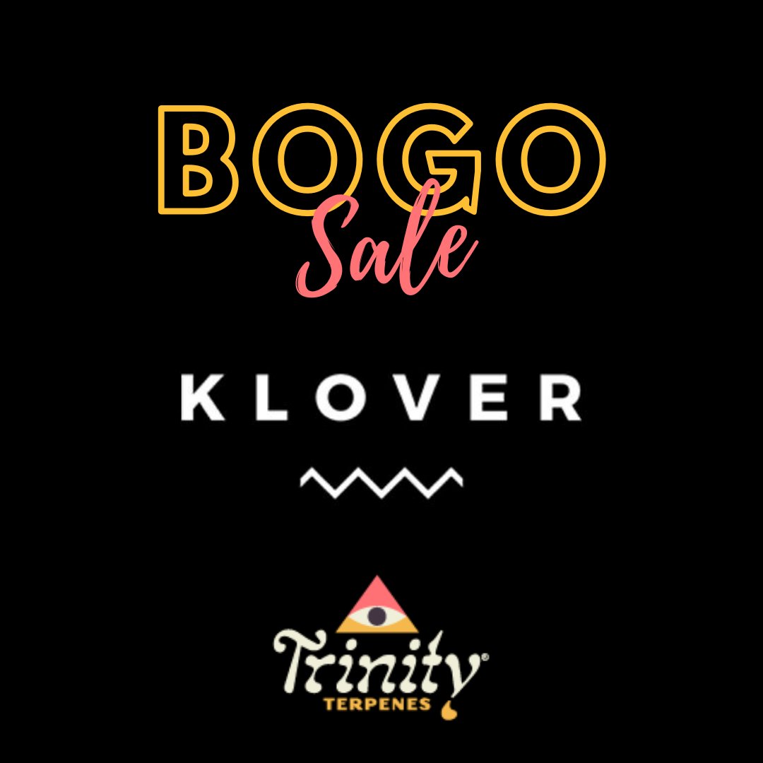 Klover @ SD is confirmed! 3-6pm Thursday, 4/1 😱
Buy any Trinity Terpene product, get a preroll for $1😍

<a href="/weareklover/">Klover</a> #Klover #California #Cannabis #TrinityTerpenes #Terps #BOGO #preroll #sandiego #SD