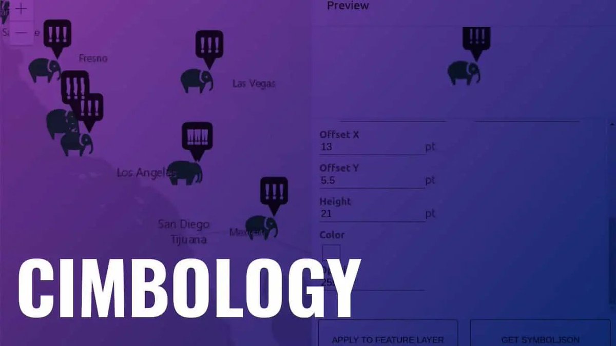 You can create some complex symbols with CIM, useful, powerful stuff. Or just get silly like me. odoe.net/blog/cimbology #CIMbology #esrijs #geodev #CIMmademedoit