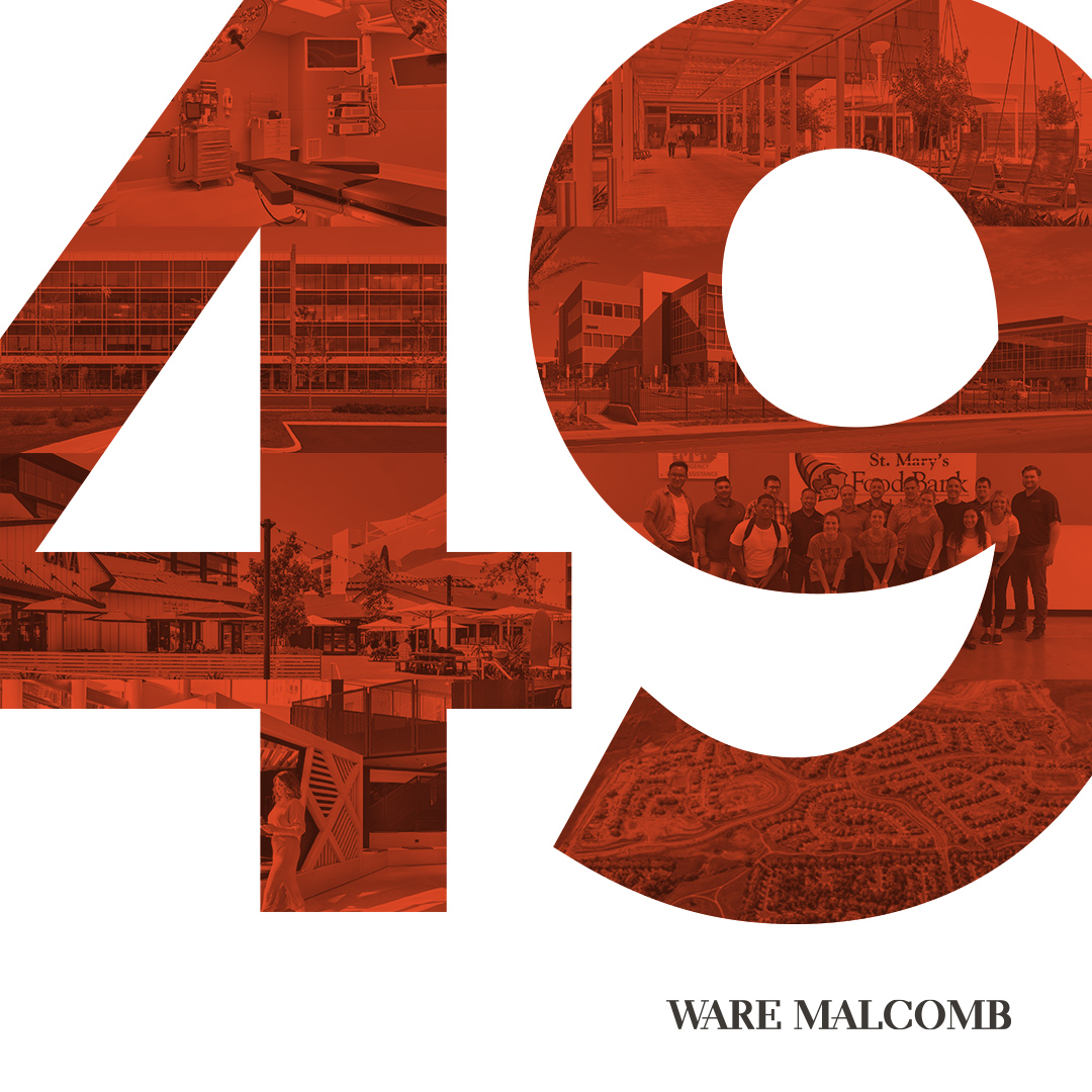 WareMalcomb's tweet photo. Today we celebrate our 49th Anniversary! Thank you to our amazing team members, clients and industry friends for your dedication and ongoing partnership. We look forward with optimism to an exciting future ahead! #WareMalcomb #WMOneTeam #unstoppableWM https://t.co/1evMOKlXWl