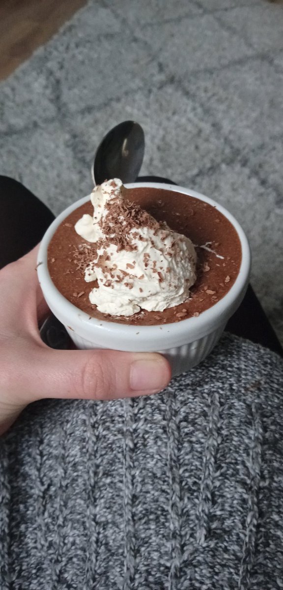 Nikkiematthews's tweet photo. Homemade Bailey's chocolate mousse with Bailey's whipped cream ๐๐ฅฐ #baileys #homecooking #foodfromscratch https://t.co/yiqOAsRm7w