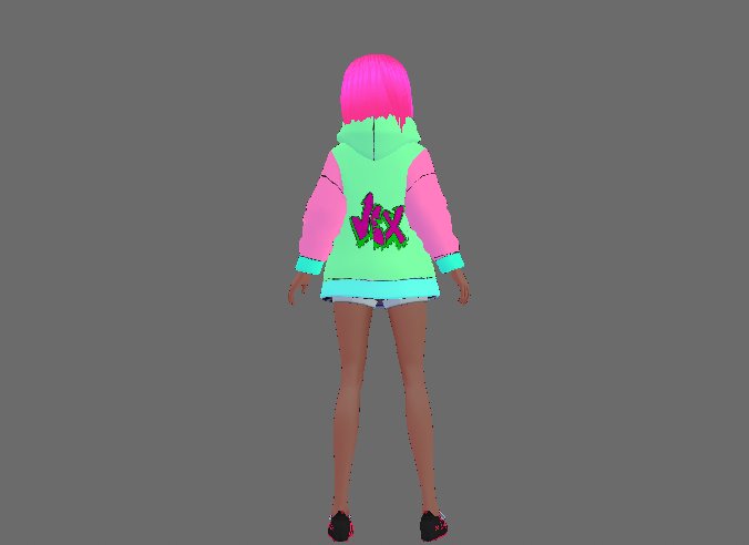 VexPixel's tweet photo. Did the model. So how do I look, I'd like your input to make the model better somehow or some pointers with this Vtuber thing. #VTuber #ENVTuber #Vtubermodel #3DModel #VexPixel #VPixel #Vtuberupdate #VtuberDebut https://t.co/11GhhqA1a5