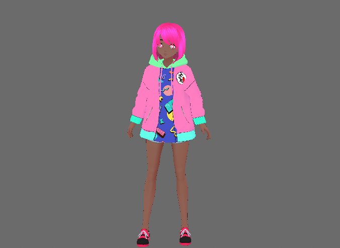 VexPixel's tweet photo. Did the model. So how do I look, I'd like your input to make the model better somehow or some pointers with this Vtuber thing. #VTuber #ENVTuber #Vtubermodel #3DModel #VexPixel #VPixel #Vtuberupdate #VtuberDebut https://t.co/11GhhqA1a5